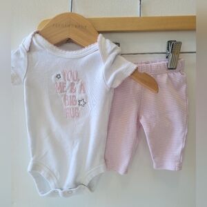 Carter's Newborn Baby Girl Outfit